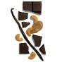 Hu Kitchen Cashew Butter & Pure Vanilla Bean Dark Chocolate Bar - dark chocolate bar - gluten free chocolate bars - Hu Chocolate Canada