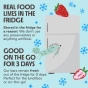 Happy Wolf Allergen-Free All-Natural Snack Bars Strawberry - Real Food Bar - Clean Snack Bars - All Natural Snack Bars