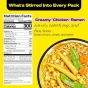 Nutrition of Immi Ramen Cups Keto Ramen High Protein Ramen Low Carb Ramen Cups Creamy Chicken