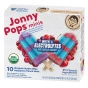 JonnyPops Organic Mini Popsicles With Electrolytes Blue Raspberry Variety Pack Front of box 2