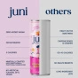 Juni Sparkling Decaffeinated Adaptogenic Tea Strawberry Hibiscus - Adaptogenic Drinks - Jay Shetty Tea - Sparkling Teas