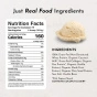 Just Ingredients Gut-Friendly Protein Powder French Vanilla NFT