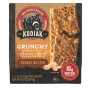 Front of Kodiak Cakes Protein-Packed Crunchy Peanut Butter Granola Bars, 6 Pack Box