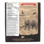 Back and Nutrition of Kodiak Cakes Protein-Packed Crunchy Peanut Butter Granola Bars, 6 Pack Box