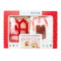 Front of Lillybean Vegan Gluten Free Gingerbread House Kit Tiny Gingerbread Village Kit