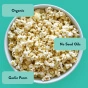 Lifestyle 1 of Lesser Evil Organic Popcorn Homer's Blend Garlic Parmesan Popcorn