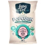 Front of Lesser Evil Organic Popcorn Homer's Blend Garlic Parmesan Popcorn