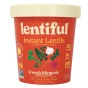 Front of Lentiful Instant Lentils French Mirepoix - Shelf Stable Vegan Meal Cup - Lentil Meal Cups - Meal Cups Made With Lentils