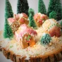 Lillybean Vegan Gluten Free Gingerbread House Kit Tiny Gingerbread Village Kit