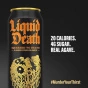 Liquid Death Sparkling Water Squeezed To Death Citrus Orange Sparkling Water - Canned Sparkling Water - Water In A Can - Sparkling Water Can