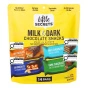 Front of Little Secrets Chocolates Lower Sugar Chocolates Milk & Dark Chocolates Variety Pack - Healthy Twix - Cookie Caramel Bars - Healthy Cookie Bars