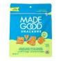 Front of MadeGood Snackers Organic Sweet Potato Crackers Sea Salt & Vinegar Canada Front