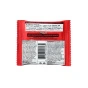Individual Pack Back of Mid-Day Squares Plant-Based Chocolate Bar Almond Crunch