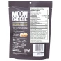 Back of Moon Cheese Crunchy Cheese Snack White Cheddar Black Pepper - High Protein Cheese Snack - Gluten Free Cheese Snack - All Natural Ingredient Snack