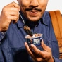 Lifestyle 2 of MUSH Overnight Oats - MUSH Oats - Protein Overnight Oats - Chocolate Peanut Butter Overnight Oats