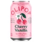 Front of OLIPOP Low Sugar Prebiotic Sparkling Tonic Cherry Vanilla - Prebiotic Drink - Best Prebiotic Drink - Gut Health Drink