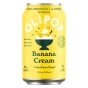 Front of OLIPOP Soda Prebiotic Soda Banana Cream Soda - Olipop Soda Canada - Olipop Sparkling Tonic - Olipop Soda