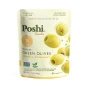 Front of Poshi Premium Green Pitted Olives with Lemon & Rosemary, 30g