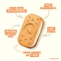 Lifestyle 2 of Olyra Organic Ancient Grains Breakfast Biscuits Vanilla Sandwich - High Fibre Sandwich Biscuits - High Fibre Biscuits - Vanilla Sandwich Biscuits