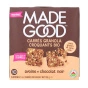 MadeGood Organic Crunchy Granola Squares Oats & Dark Chocolate, 5 Packs French Side