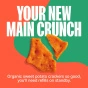 Lifestyle of MadeGood Snackers Organic Sweet Potato Crackers Smoky Barbecue Canada