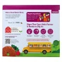 Once Upon A Farm Smart Wheels Organic Toddler Soft-Baked Bars Rasp-Berry Beet & Kale Back of box