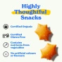 Lifestyle 1 of MadeGood Gluten-Free & Organic Star Puffed Crackers Cheddar - Baby Crackers - Kids Crackers -Crackers - Gluten Free Crackers
