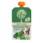 Pumpkin Tree Organic Baby Puree Pouch with Seed Butters Backyard Greens Front of pouch