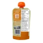 Pumpkin Tree Organic Baby Puree Pouch with Seed Butters Backyard Roots Back of pouch NFt Ingredients
