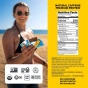 Quantum Energy Squares Caffeinated Protein Bar Variety 12-Pack Canada NFT Peanut Chocolate