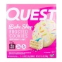Front of Quest Soft-Baked Frosted Cookies Birthday Cake Flavour - High Protein Cookies Without Protein Powder - Best Protein Cookies - Healthy Protein Cookies