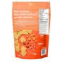 Back of Real Phat Foods Keto Almond Flour Crackers Cheddar - Keto Almond Flour Crackers - High Protein Crackers - Egg White Crackers