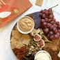 Lifestyle 3 of Real Phat Foods Keto Almond Flour Crackers Cheddar - Keto Almond Flour Crackers - High Protein Crackers - Egg White Crackers