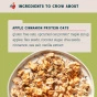 Ingredients of Seven Sundays Protein Oats High Protein Oatmeal Apple Cinnamon
