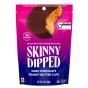 Front of Skinny Dipped Dark Chocolate Peanut Butter Cups - Healthy Peanut Butter Cups - Healthy Reeseās Cups - Sugar Free Peanut Butter Cups