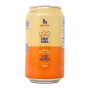 Side of Spindrift Soda Orange Vanilla - Real Fruit Soda - Gluten Free Sparkling Soda - No Added Sugar Soda