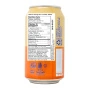 Nutrition of Spindrift Soda Orange Vanilla - Real Fruit Soda - Gluten Free Sparkling Soda - No Added Sugar Soda
