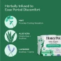 The Honey Pot Organic Cotton Cover Cooling Herbal Infusion Regular Liners - Organic Pads - Natural Pads - Organic Panty Liners