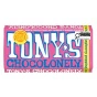 Front of Tony's Chocolonely White Chocolate Raspberry Popping Candy - Fair Trade Chocolate - Best White Chocolate Canada
