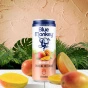 Lifestyle 1 of Blue Monkey No Sugar Added Sparkling Juice Mango 4-Pack Canada - Mango Sparkling Drink - Fruit Juice Sparkling - Tropical Juice Canada