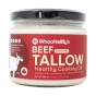 Whoa Nelly's Grass-Fed Beef Tallow Healthy Cooking Oil Front of jar