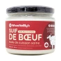 Whoa Nelly's Grass-Fed Beef Tallow Healthy Cooking Oil Back of jar French side